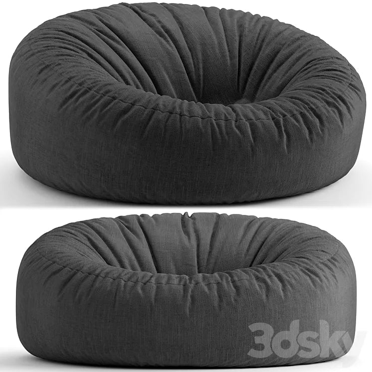 Gaming and bag chairs 3DSMAX Model