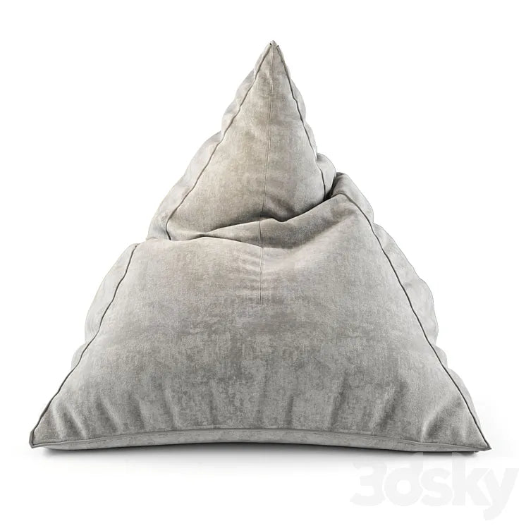 GANDIABLASCO SAIL OUTDOOR Fabric bean bag pouf 3DSMAX Model