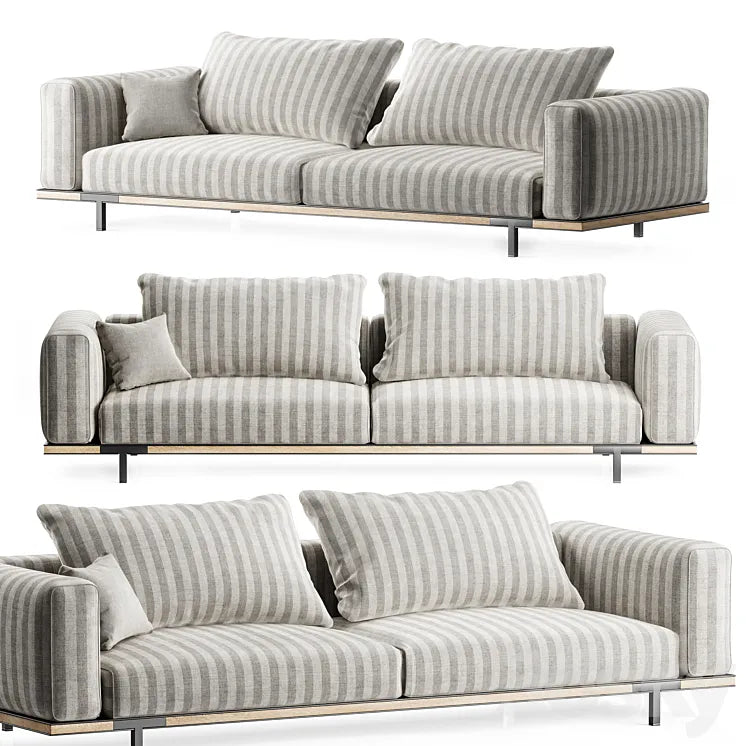 Garden sofa COSTIERA by Ethimo 3DSMAX Model