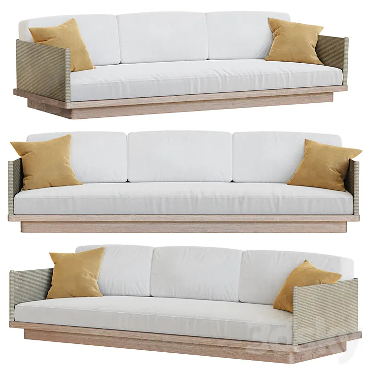 Garden sofa Kettal GIRO 3DSMAX Model