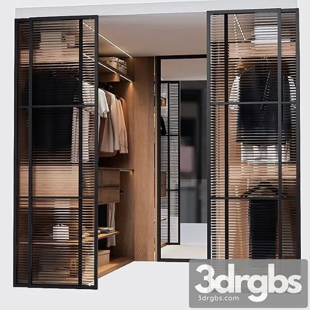 Garderob Walk In 3D Model Free