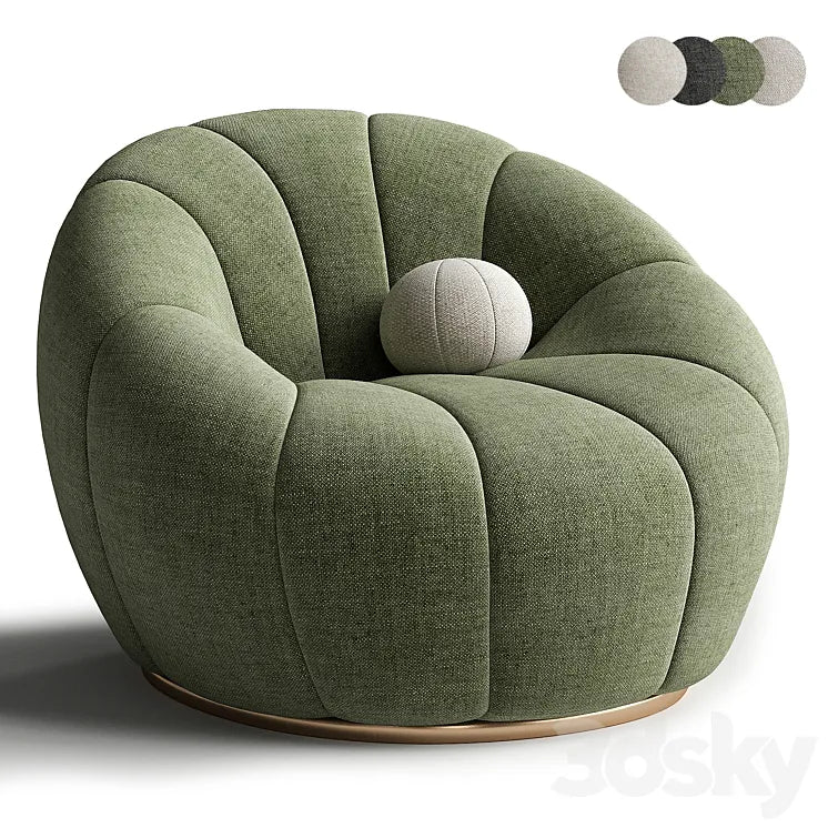 Garret Armchair 3DSMAX Model