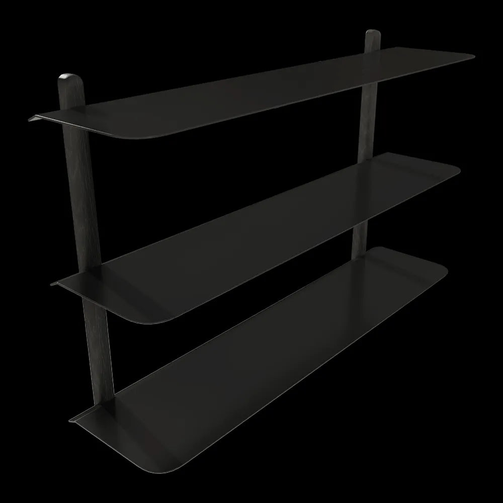 Gejst  - Shelf Nivo A black ash black 3ds Max