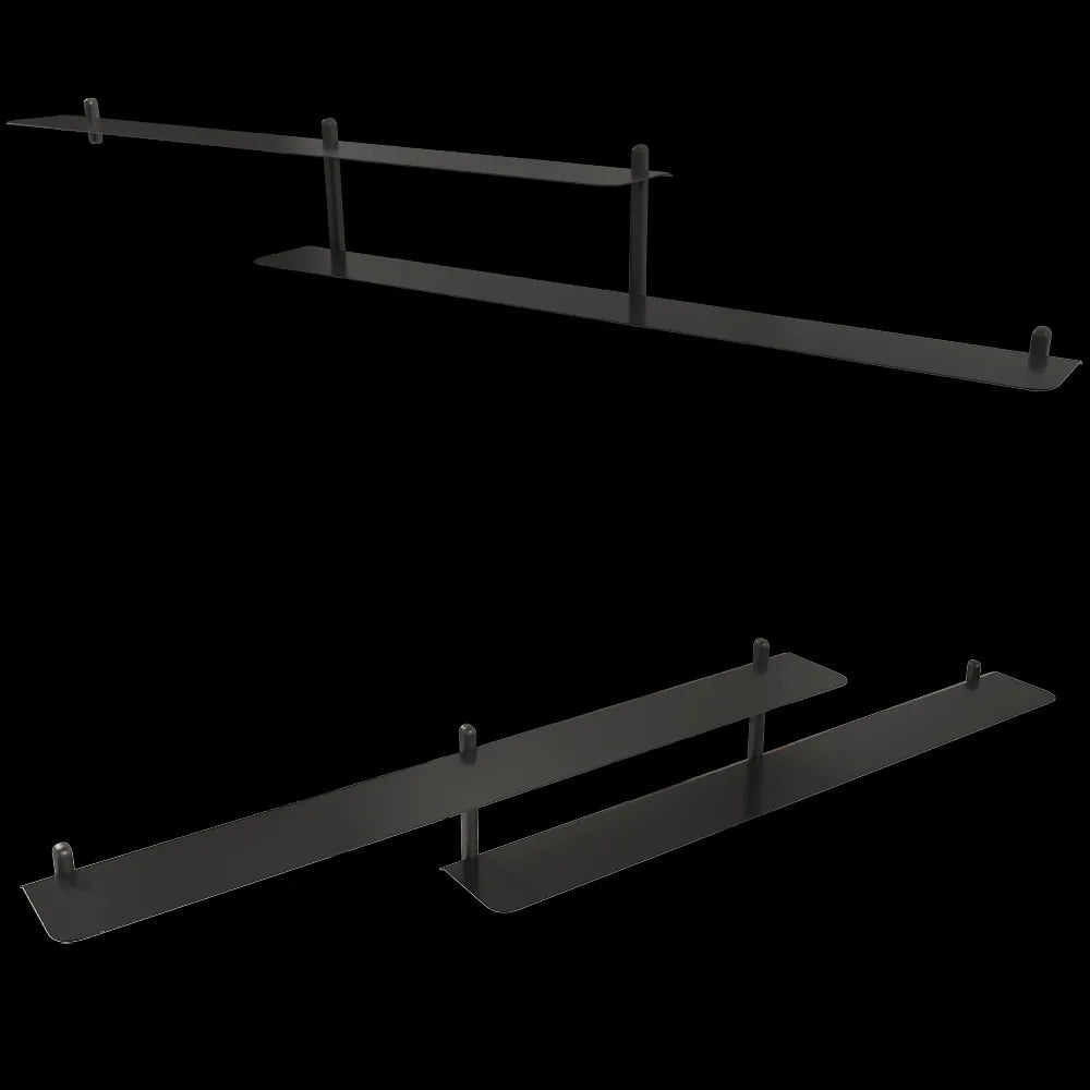 Gejst  - Shelf Nivo H black ash black 3ds Max