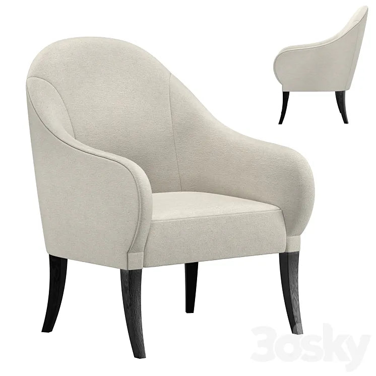 GEORGIANA CHAIR BAU3341C 3DSMAX Model