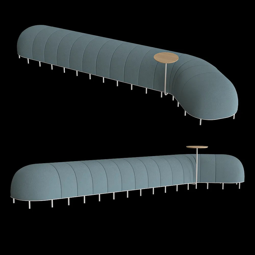 Gervasoni - Sofa Worm 3ds Max