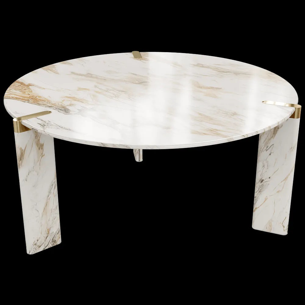 GHIDINI1961 - Round dining table Ottanta 3ds Max
