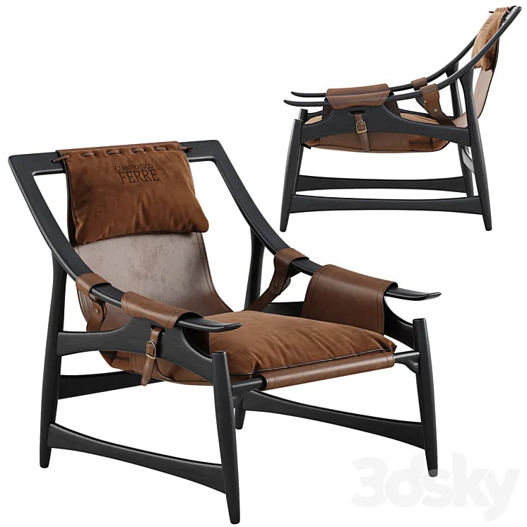 Gianfranco ferre kalamaja armchair 3DSMAX Model