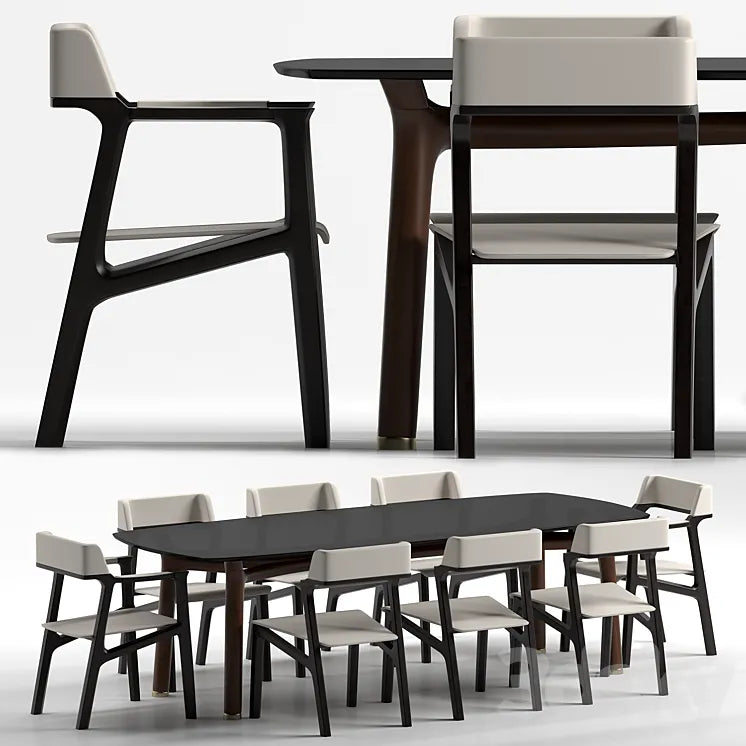 Giorgetti Alexa & table Memos 3DSMAX Model