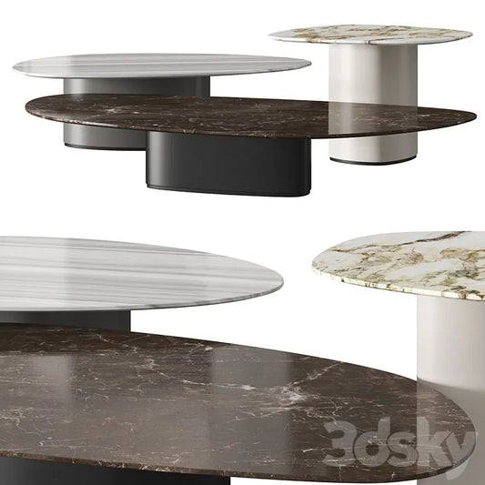 Giorgetti Galet Coffee Tables 3DSMAX Model