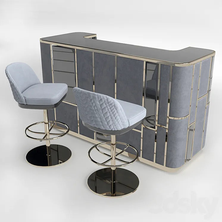 Giorgio Collection Charisma Bar-stool 3DSMAX Model
