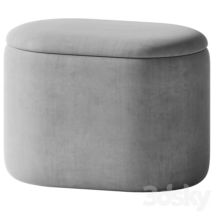 GISLEV ottoman - Jysk 3DSMAX Model