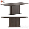 Glide Dining Table by Dantone Home 3DSMAX Model
