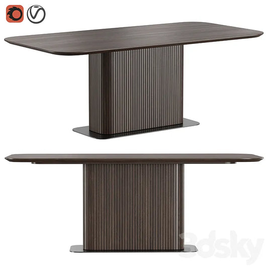 Glide Dining Table by Dantone Home 3DSMAX Model