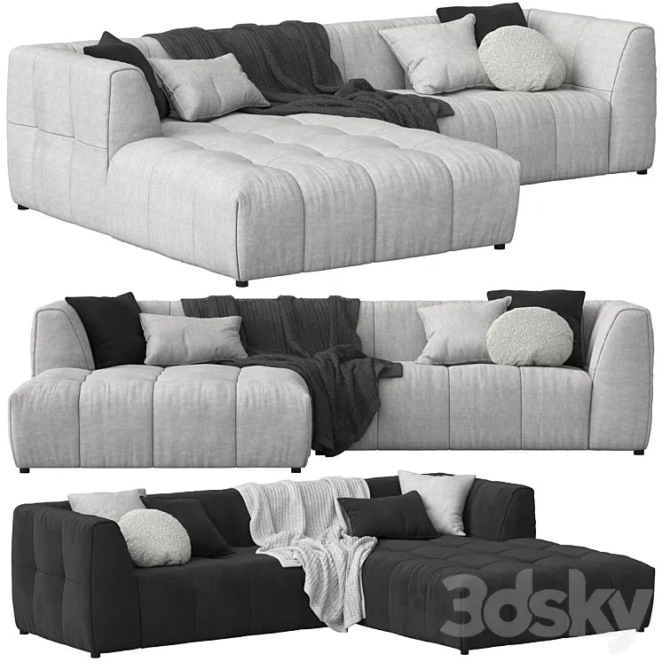 Globewest Sydney Slouch Sofa2 3DSMAX Model