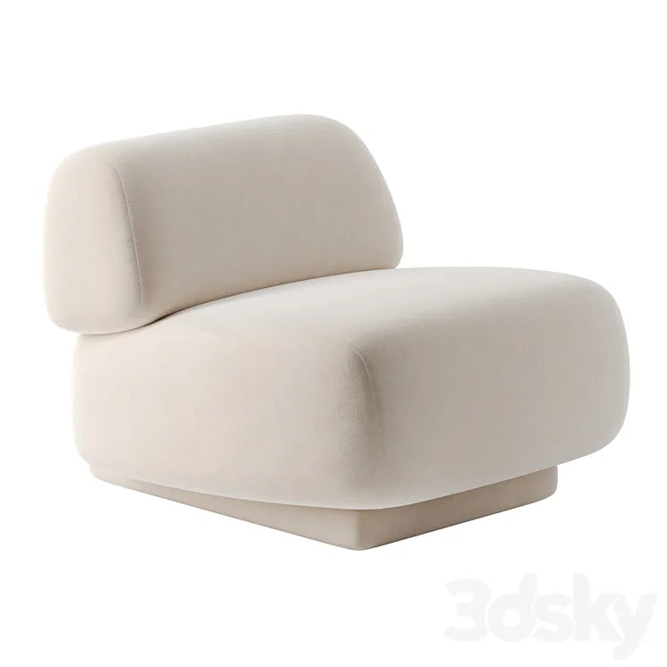 Gogan armchair by Moroso 3DSMAX Model