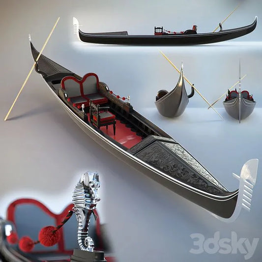 Gondola 3dsMax Model