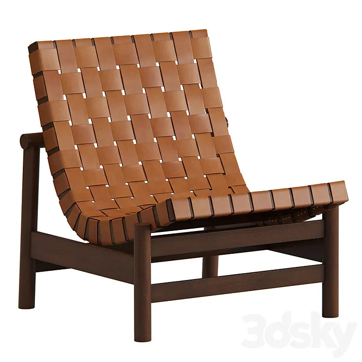 Gonzalo Cordoba Easy Chair Model Guama Produced by Dujo in Cuba 3DSMAX Model
