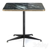 Grace restaurant square table / Square metal restaurant table 3DSMAX Model
