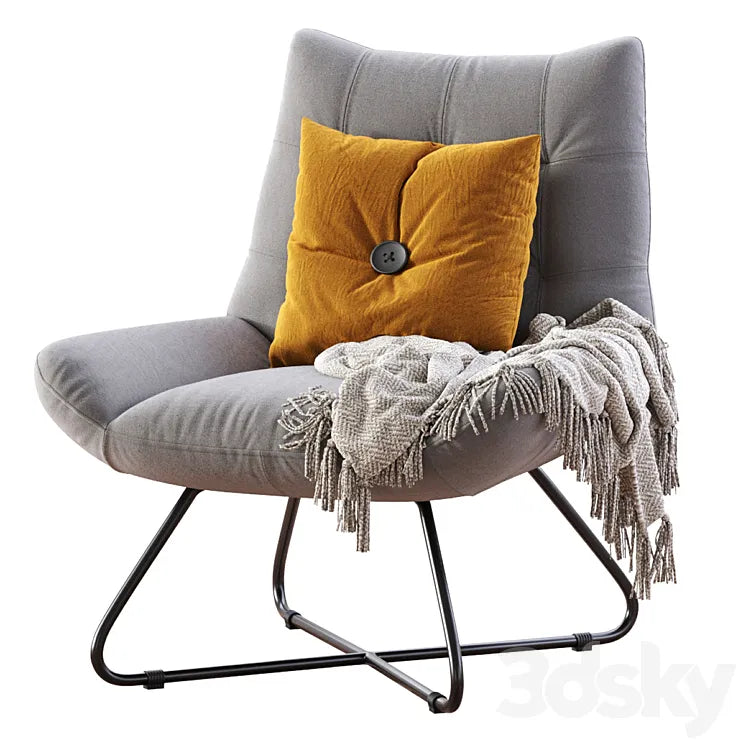 GRADUATE LOUNGE CHAIR OPEN ROAD 3DSMAX Model