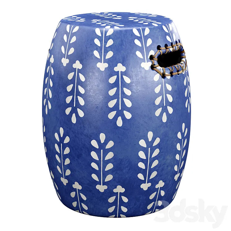 Griffin Ceramic Stool Anthropologie 3DSMAX Model