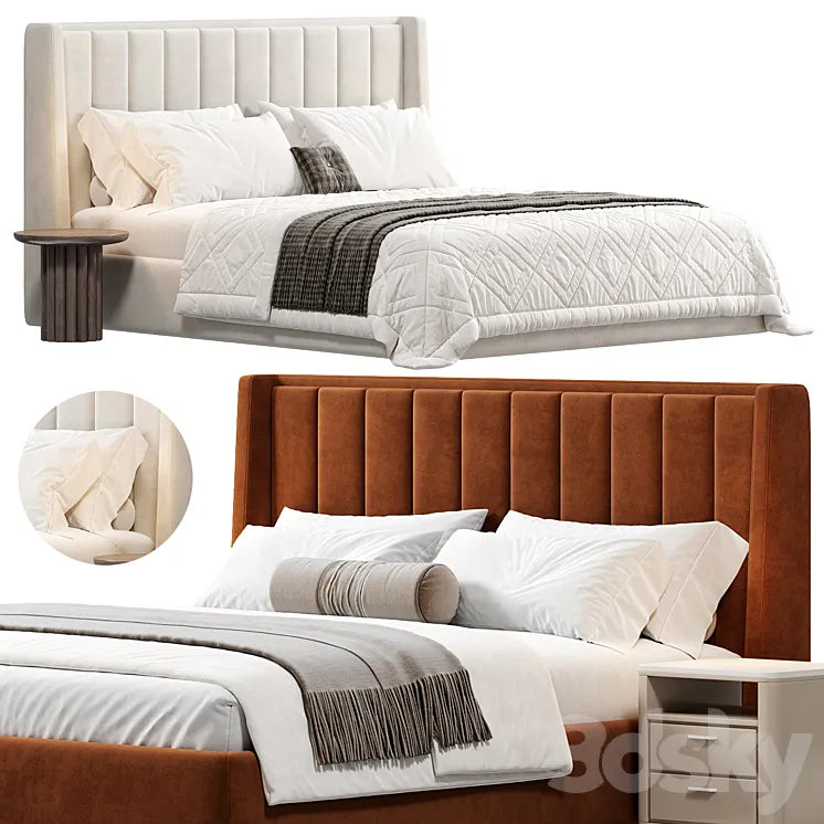 Guiller II Bed by evanyrouse 3DSMAX Model