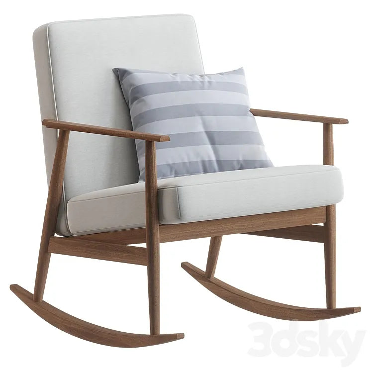 H. Lis Fox Rocking Chair 3DSMAX Model