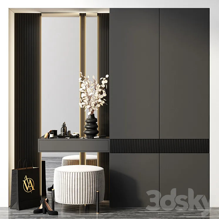 Hallway 02 3DSMAX Model