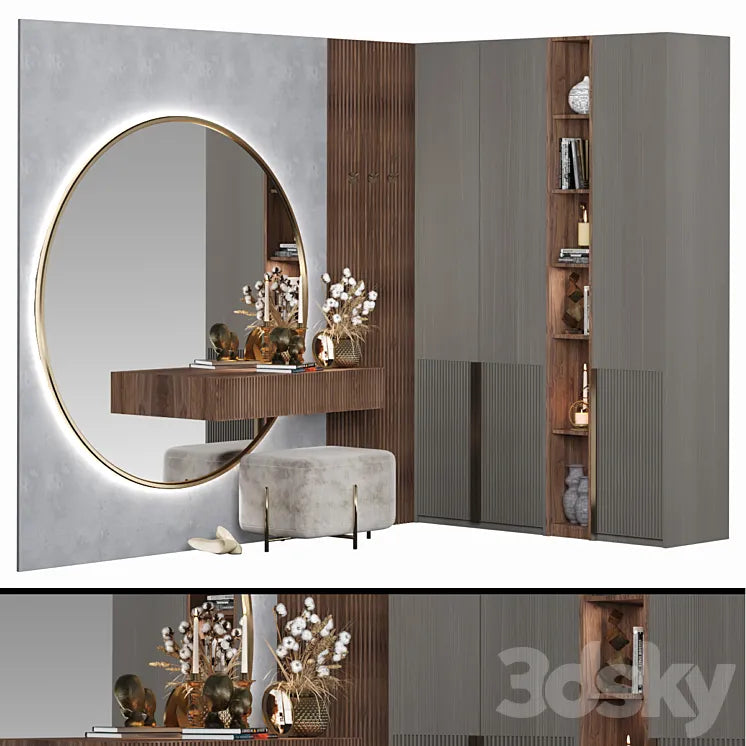Hallway Composition 3DSMAX Model