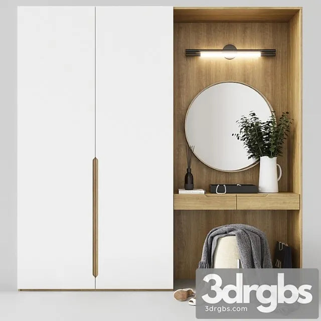 Hallway Furniture 1 3D Model Free