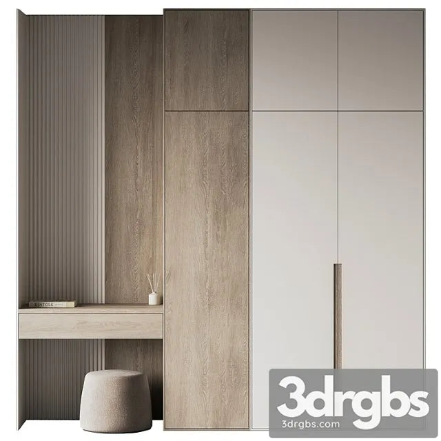Hallway set 08 3D Model Free