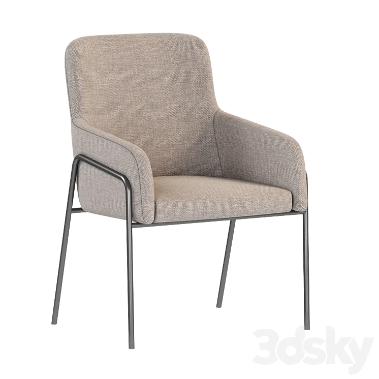 Halmar K-327 chair 3DSMAX Model