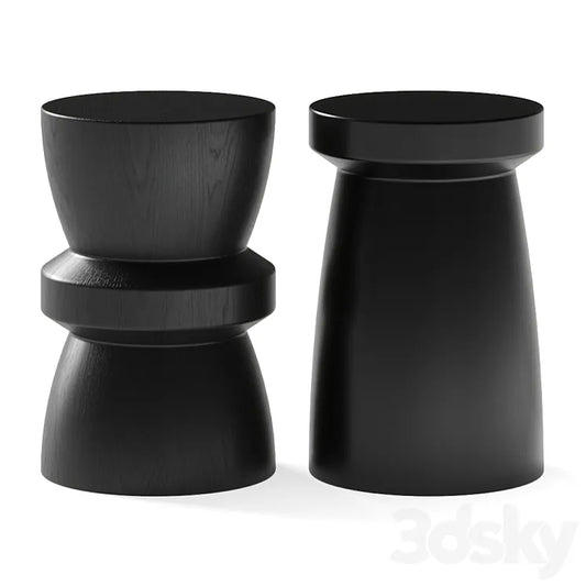 Hamilton Conte Stool Dot Lucinda Side Table 3DSMAX Model