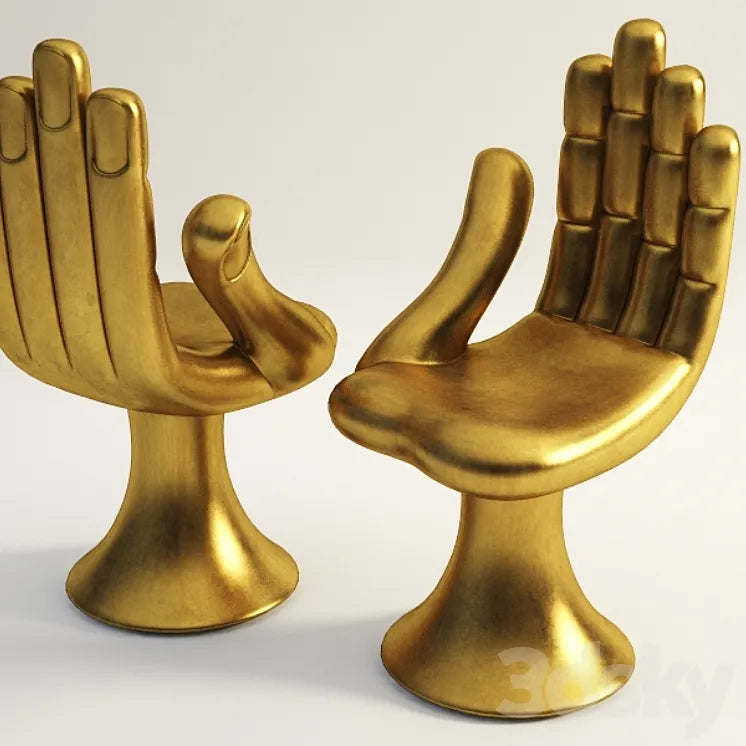 Hand Chair Sculpture 3DSMAX Model