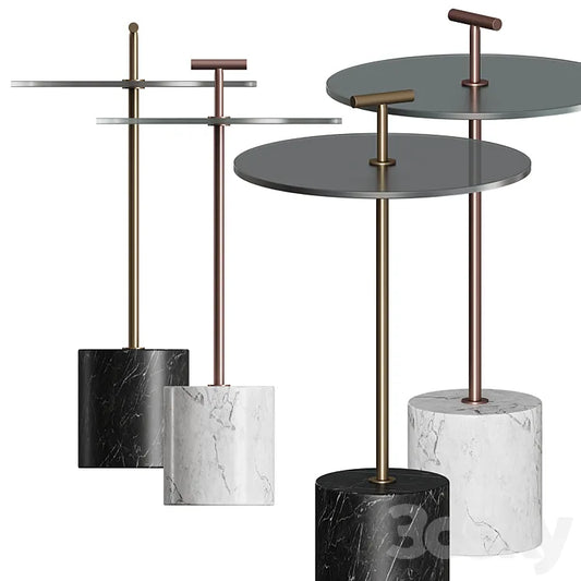 HANDLER PULL-UP SIDE TABLE 3DSMAX Model