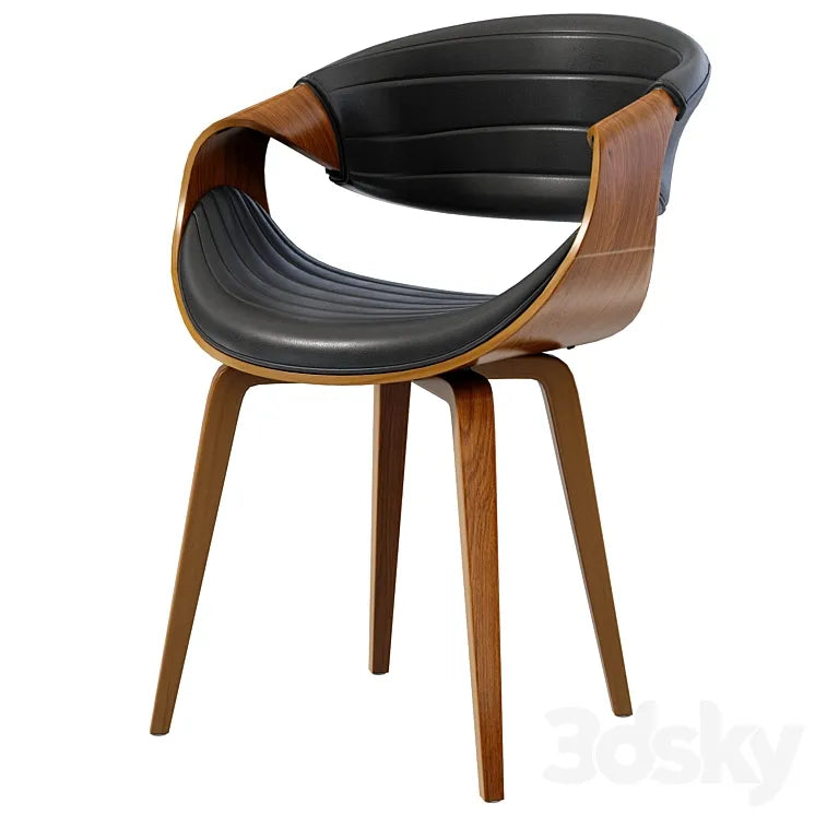 Hassell Upholstered Arm Chair 3DSMAX Model