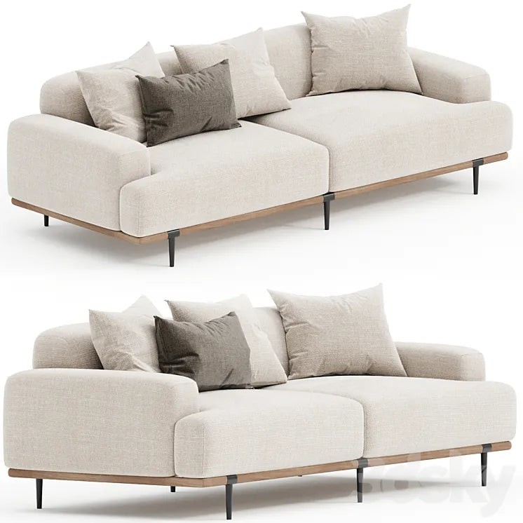 Hastings Sofa 97 Irving Flax 3DSMAX Model
