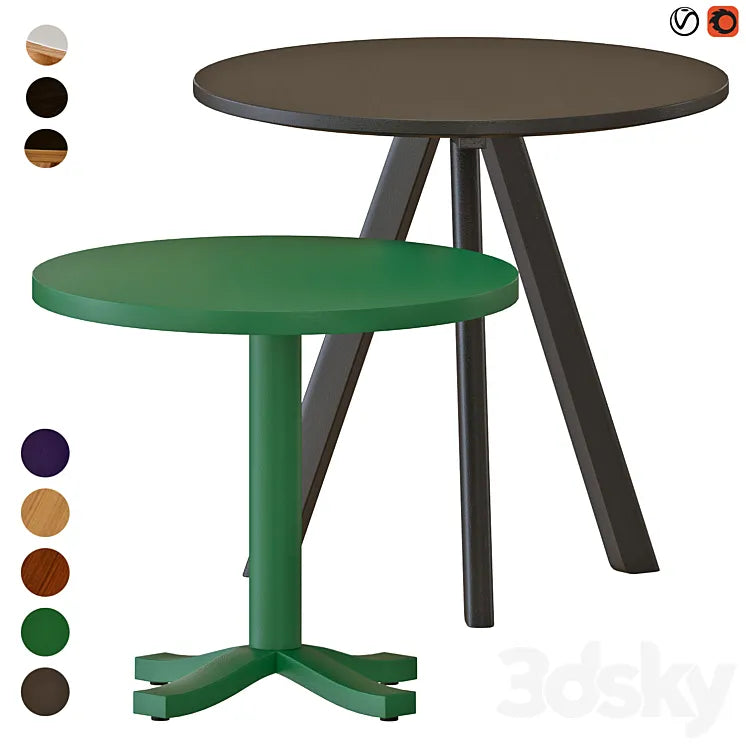 HAY PASTIS COFFEE TABLE 3DSMAX Model