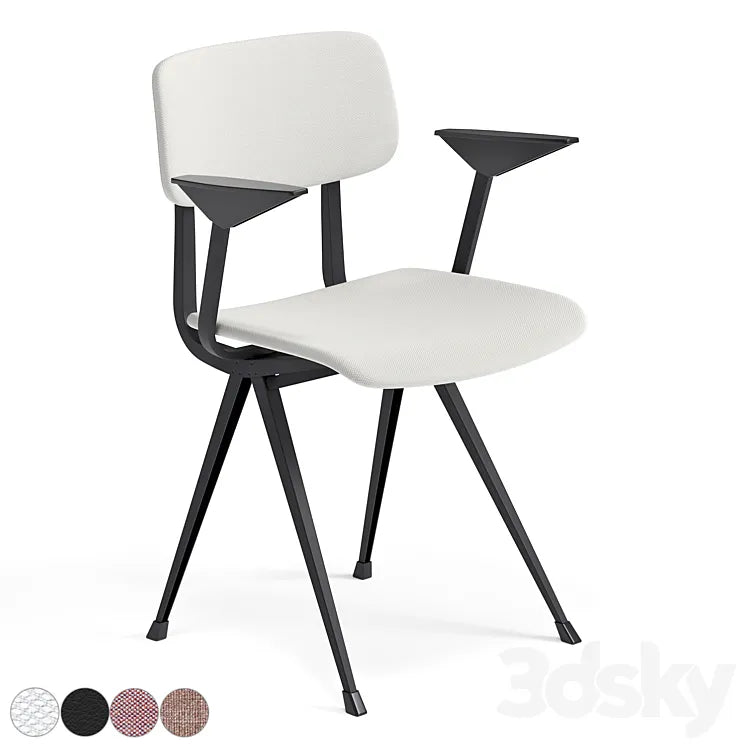HAY Result Armchairs Full Upholstery 3DSMAX Model