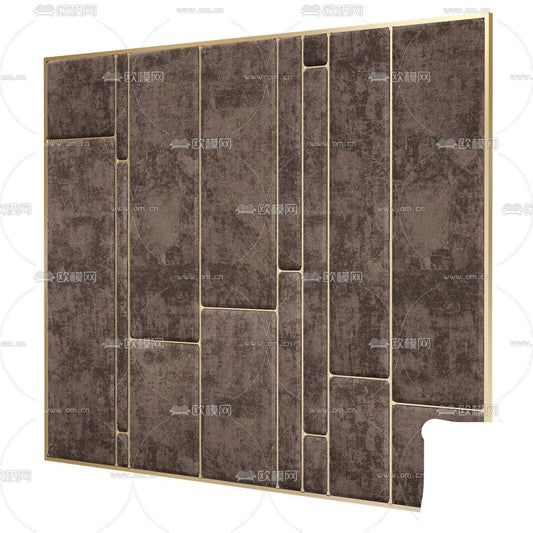Headboard 3D Model for Bed – Interior 3D – 026