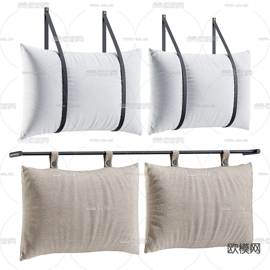 Headboard 3D Model for Bed – Interior 3D – 094