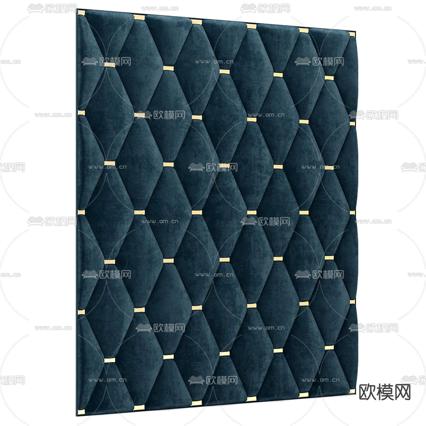 Headboard 3D Model for Bed – Interior 3D – 096