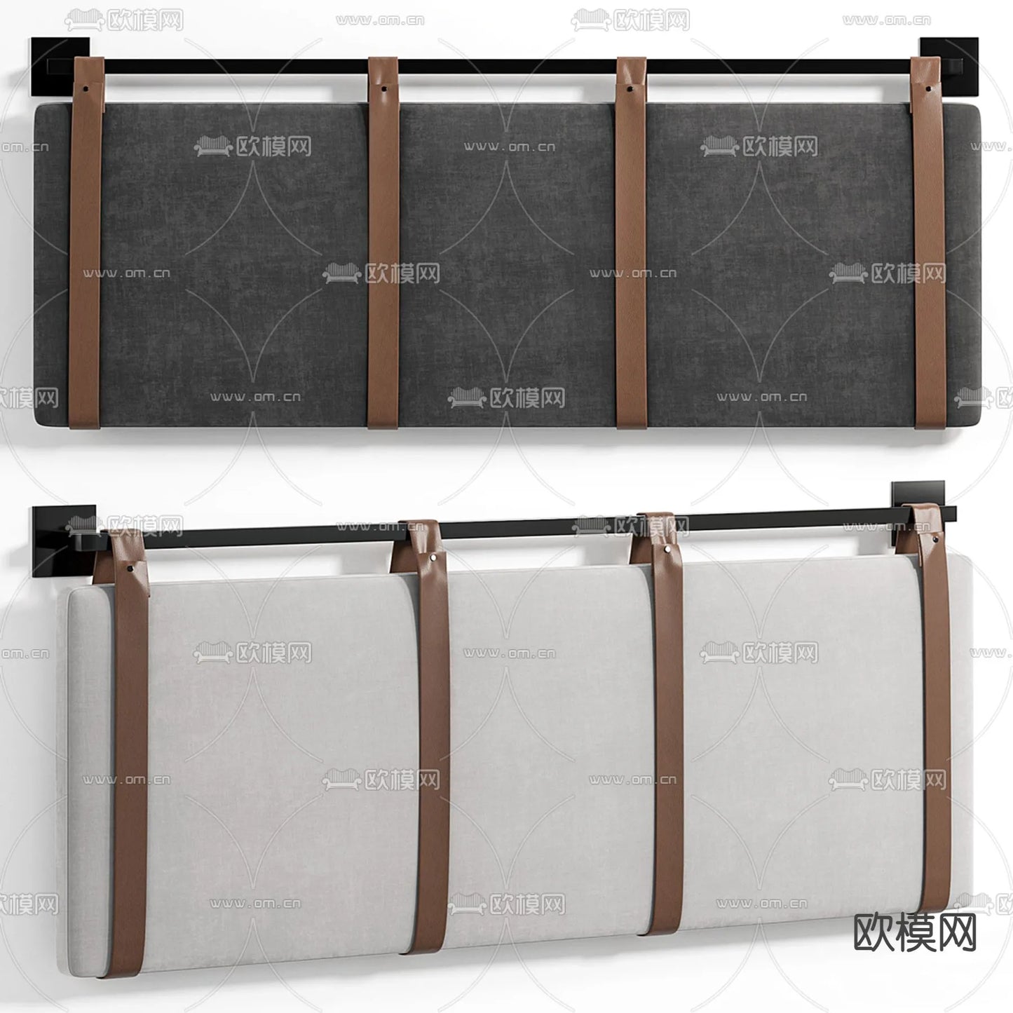 Headboard 3D Model for Bed – Interior 3D – 099