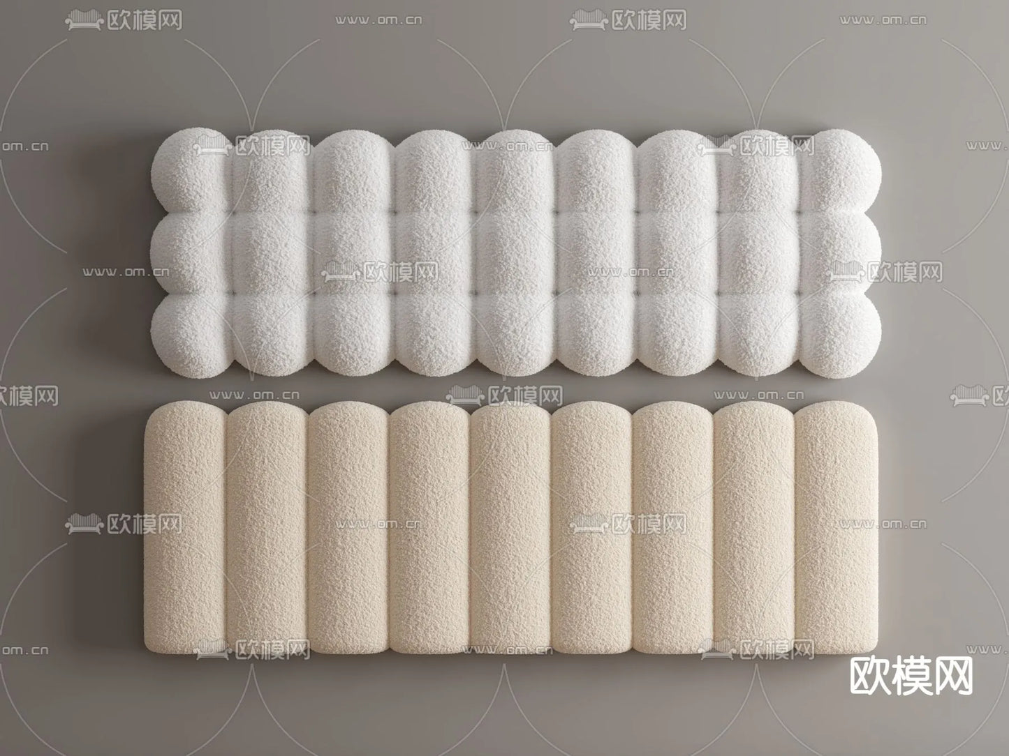 Headboard 3D Model for Bed – Interior 3D – 105