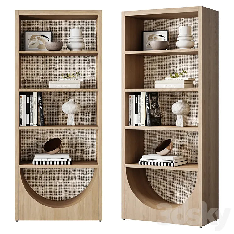 Helms Bookcase 3DSMAX Model