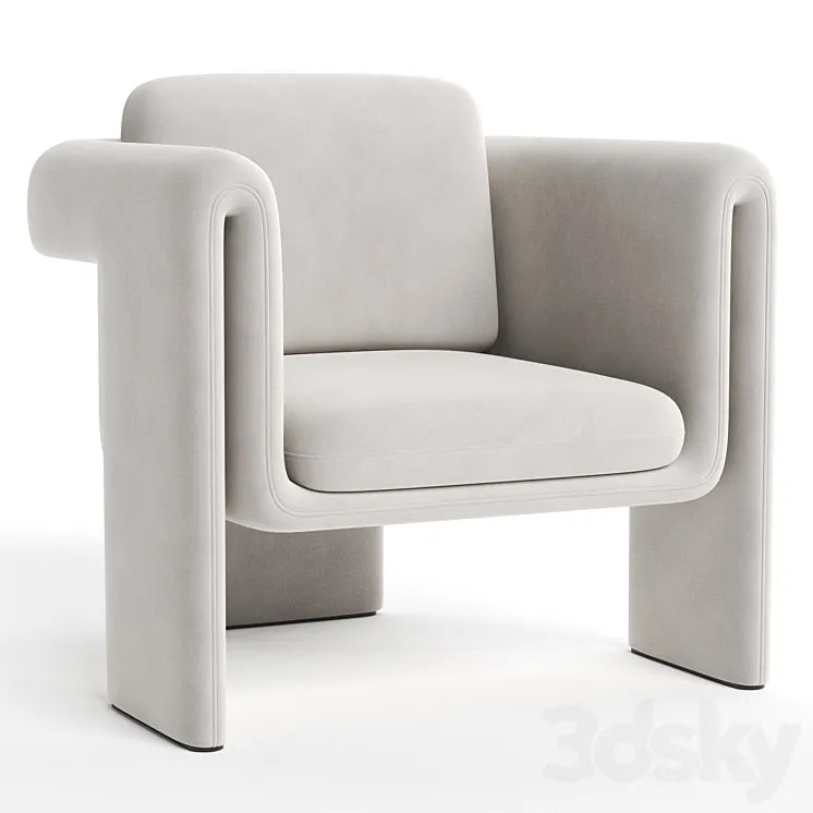 HENNA armchair 3DSMAX Model