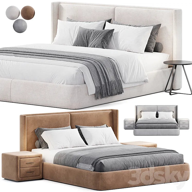 Henry Bed by The Highwall 3DSMAX Model