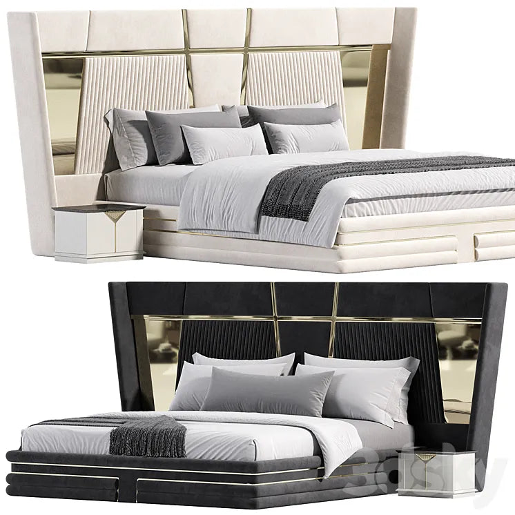 Hermes bed 3DSMAX Model