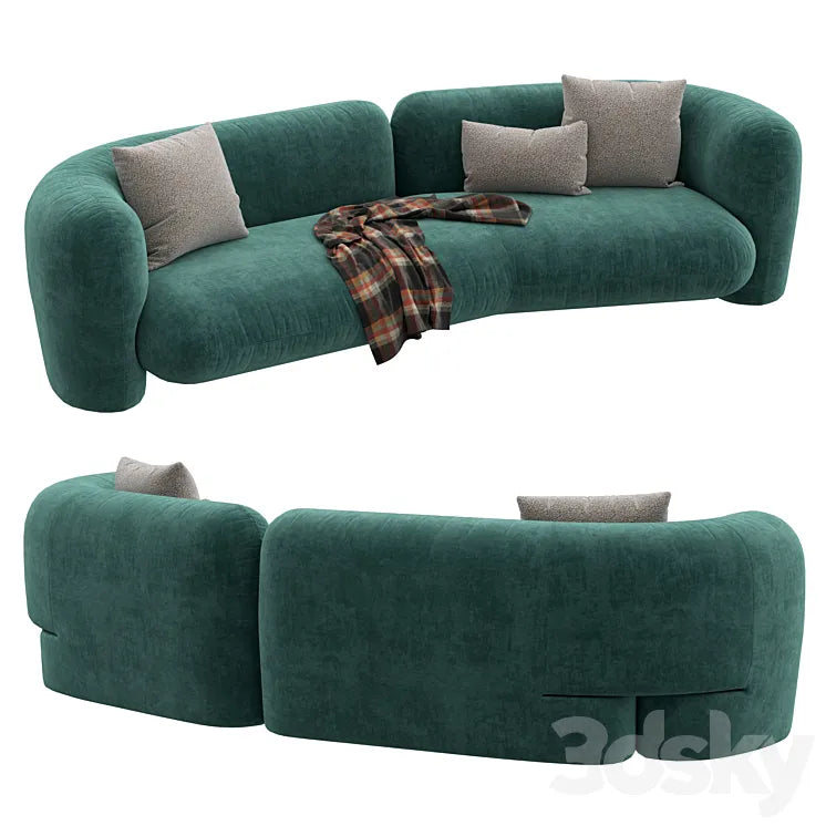Hessentia Cornelio Cappellini Gio sofa 3DSMAX Model