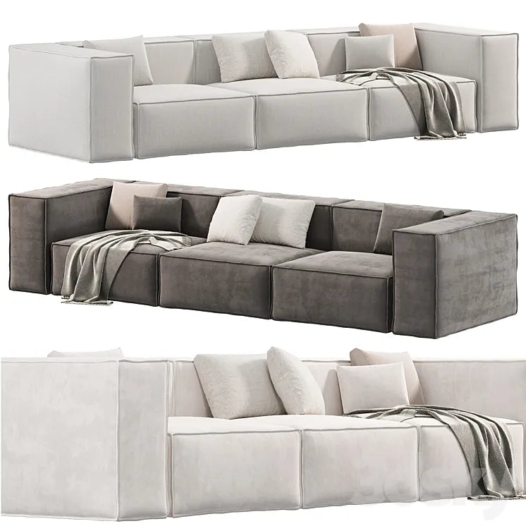 Heureux Corner Sofa by atmacha 2 sofas 3DSMAX Model
